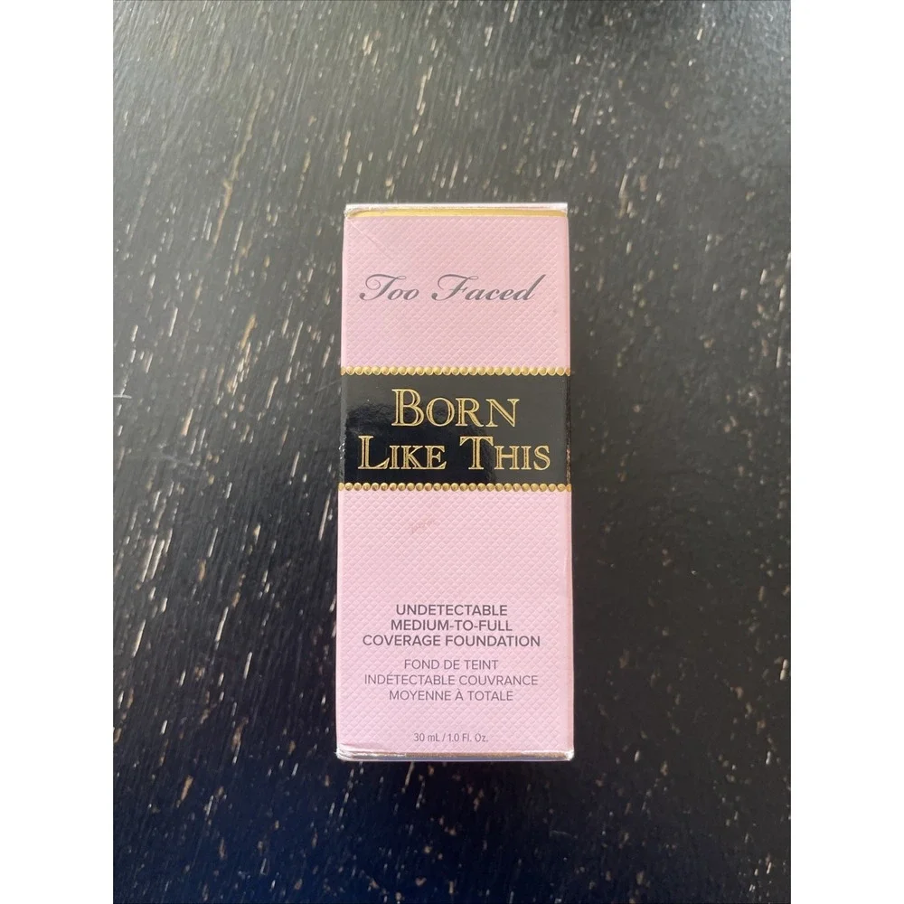 TOO FACED Born Like This Undetectable Foundation 04 SWAN 1 oz Medium to Full NIB